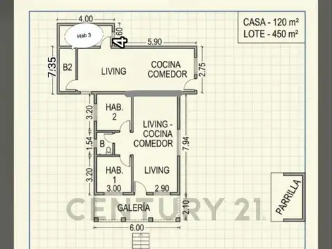 Casa en Venta con 2 cocheras