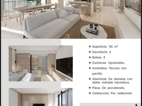 VENTA CON FINANCIACIO OHIGGINS 237, 2 DORMITORIOS