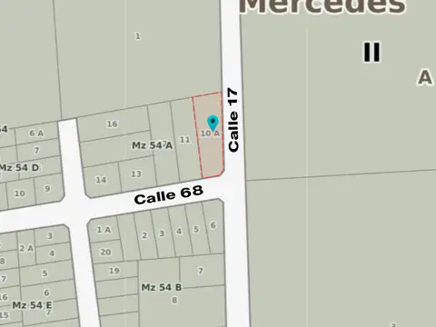 Terreno en Venta 18  mts Frente