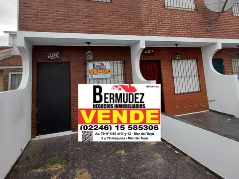 Venta Triplex 4 Ambientes Calle 3 Entre 67 Y 68 Mar Del Tuyu