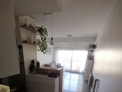 Departamento 2 ambientes con 2 baños