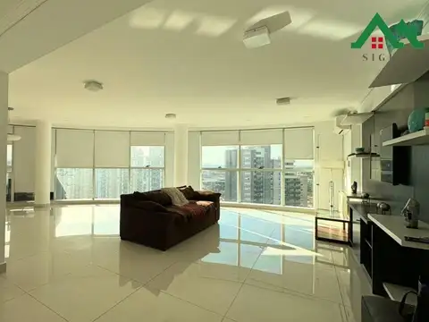 Departamento Semipiso en ALQUILER  con amplio balcón desocupado y cochera en  Alto Villasol
