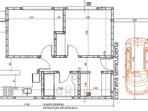 Casa en Venta con 1 cochera