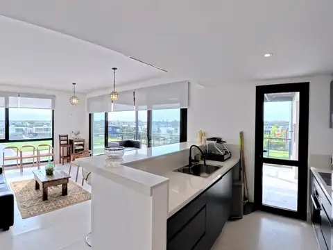 Departamento con Amarra Terrazas al Rio - Barrio Canal