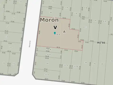 Terreno en Venta de 1.203 m2 en Castelar - Morón