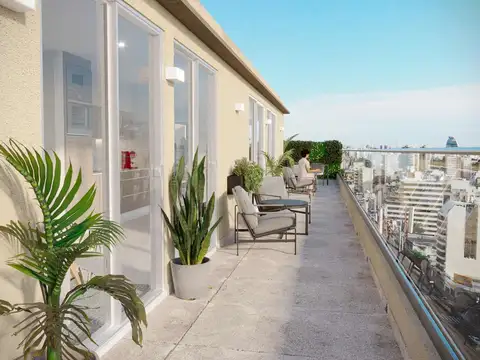 Departamento 3 ambientes con 1 baño