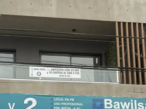 Departamento en Venta de Monoambiente