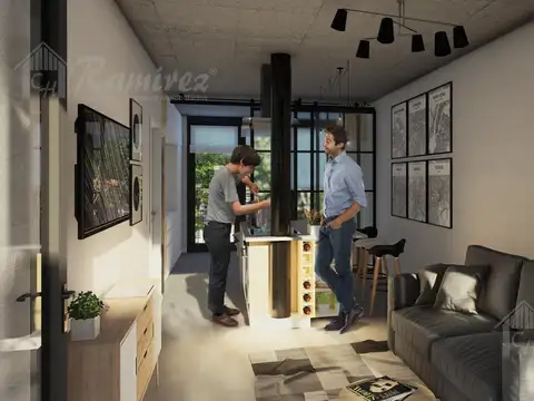 Departamento en Venta de 1 dormitorio