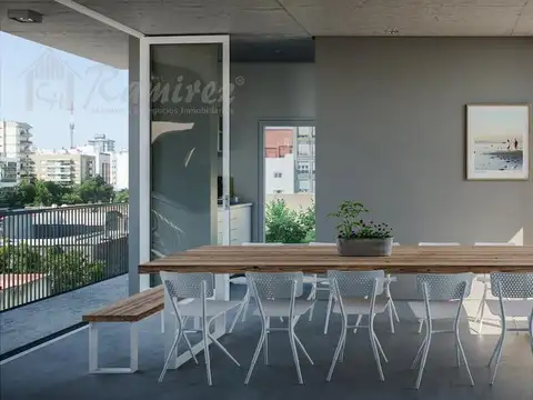 Departamento Monoambiente con 1 baño