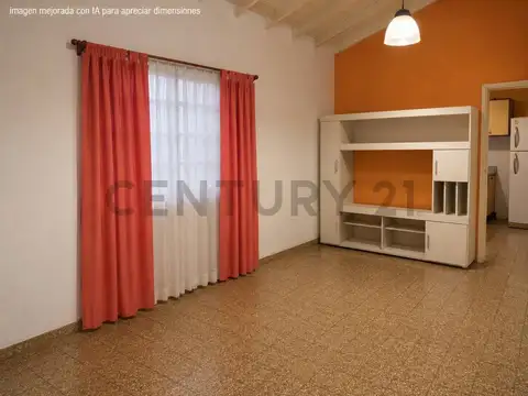Departamento 3 ambientes con 1 baño