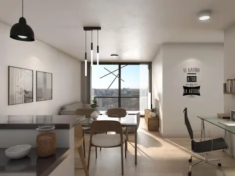 Super 2 ambientes de categoria con amenities en Monte Castro