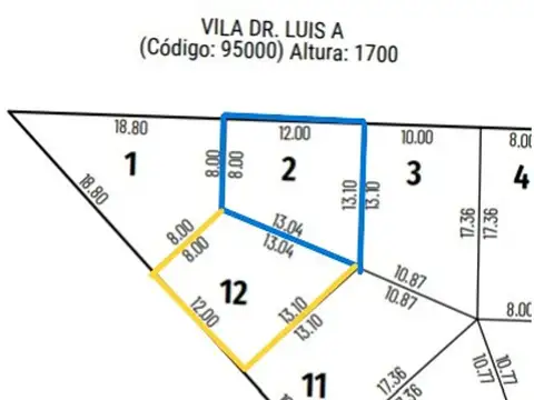 VENTA DE TERRENO DE 126 M2 CASIANO CASAS 1500