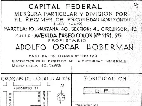 Paseo Colon 1100, Piso 7