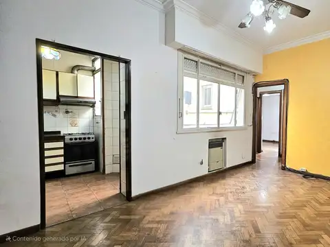 Yerbal 2500  Departamento de 3 ambientes con balcón  Flores