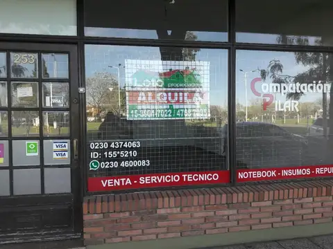 ALQUILA LOCAL EDIFICIO EDIFICIO BIANEA 50 MTS-PILAR