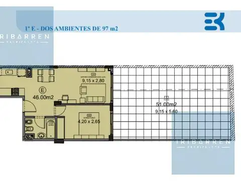 Departamento en Venta en Nuñez, USD 186.850
