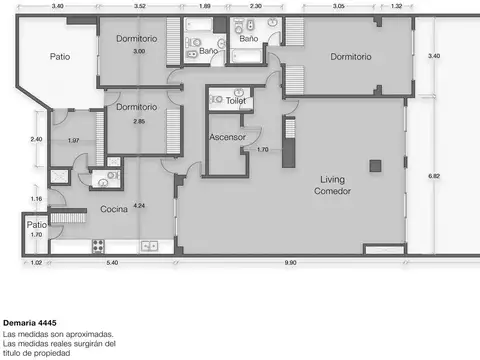 Departamento en Alquiler de 5 ambientes