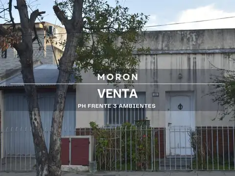SE VENDE PH 3 AMB. AL FRENTE EN MORON