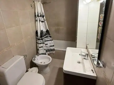Departamento 2 ambientes con 1 baño