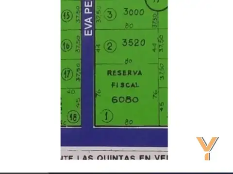 Terreno en Venta en Gomez, USD 50.000