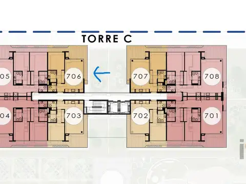 Departamento en Venta con 1 cocheras