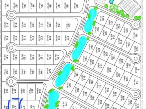 VENTA DE LOTE EN LAGOS DE CANNING 2, 700M2 BUENA ORIENTACIÓN