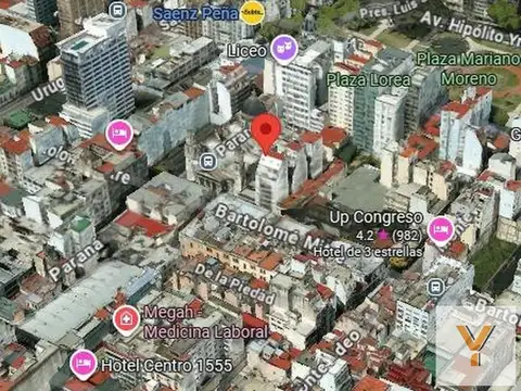 Bartolomé Mitre e/ Paraná y Montevideo