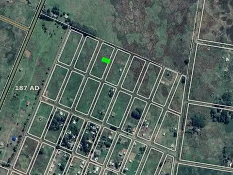 Terreno en Venta 10  mts Frente