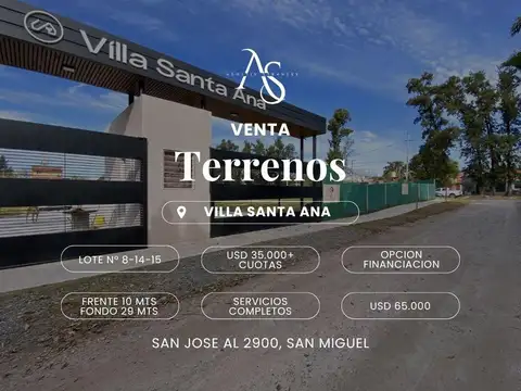 Terreno en San Miguel