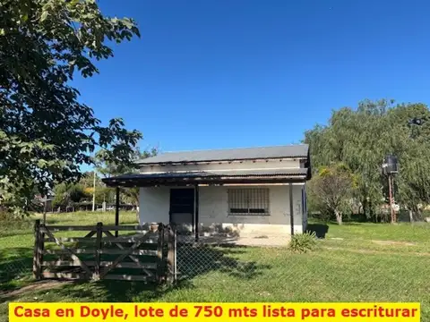 Venta Casa amoblada sobre amplio lote de 750 mts.