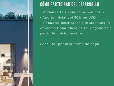 Departamento en Venta de 1 dormitorio