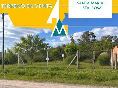 LOTES-TERRENO EN CAÑUELAS-SANTA MARIA 1