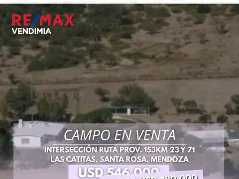 Oportunidad Única de Negocio: Venta de Campo