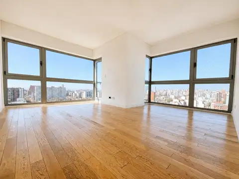 Excelente 3 Ambientes Piso Alto con Cochera y Baulera | Full Amenities