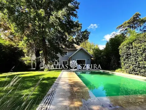 CASA QUINTA CON PILETA EN PARQUE LELOIR.