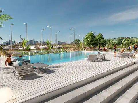 Dpto. 3 Ambientes en Torre Esmeralda, Nordelta