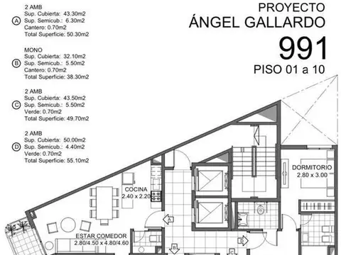 Departamento en Venta al Sudoeste