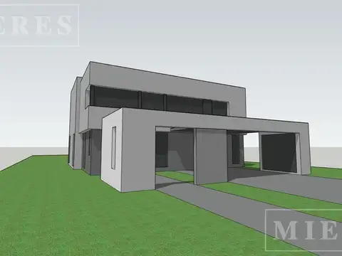 Casa en venta sobre lote a la laguna en Barrio Amarras Puertos