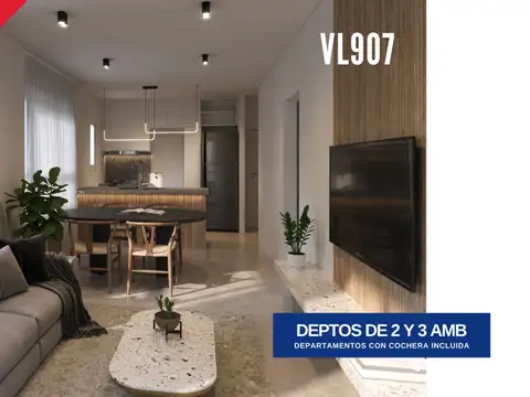 Departamento en Venta de 1 dormitorio