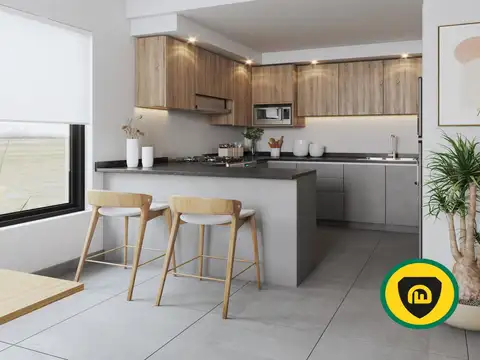 Departamento en Venta con 1 cocheras