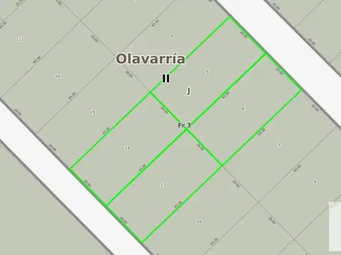 Terreno en Venta 90  mts Fondo