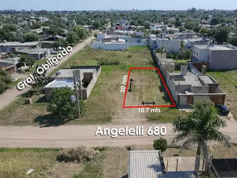 Terreno en venta en barrio Obligado