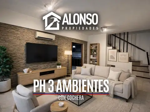 ALQUILER PH 3 AMBIENTES CON COCHERA LANUS OESTE