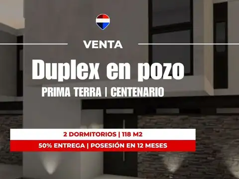 VENTA DUPLEX EN POZO B PRIMA TERRA CENTENARIO