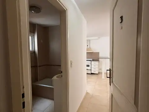 Departamento Monoambiente con 1 baño