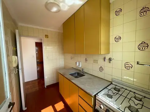 Departamento 2 ambientes con 1 baño