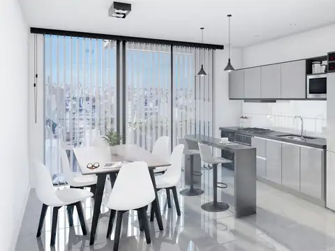 Departamento en Venta de 1 dormitorio