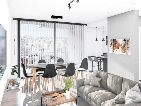 Departamento en Venta con 1 cocheras
