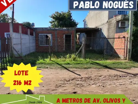 Terreno en Pablo Nogues
