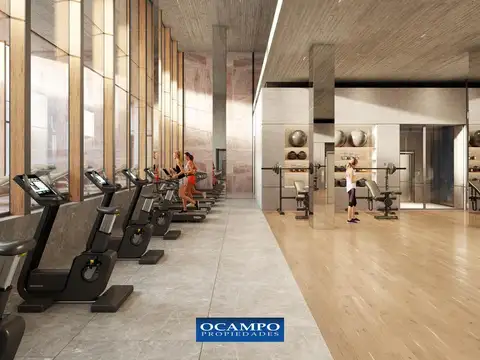 Departamento de 3 ambientes en Palermo Chico